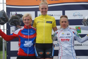 Julie Leth, samlet vinder af Lindberg Sport Dame Cup 2012. Foto: CyklingDanmark.dk